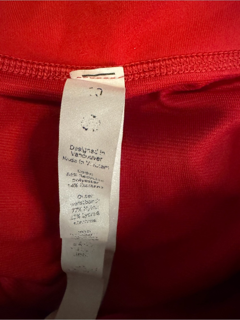 lululemon athletica speed up Red Run Short 4” inseam - Picture 10 of 11